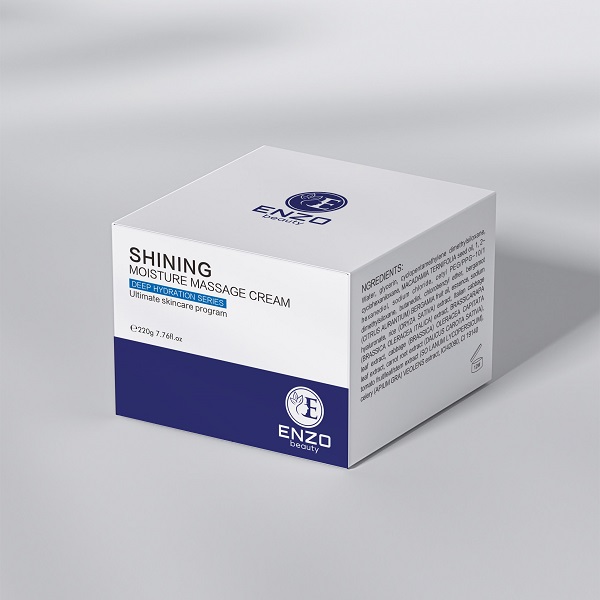 کرم ماساژ رطوبت رسان شاینینگ انزو بیوتی