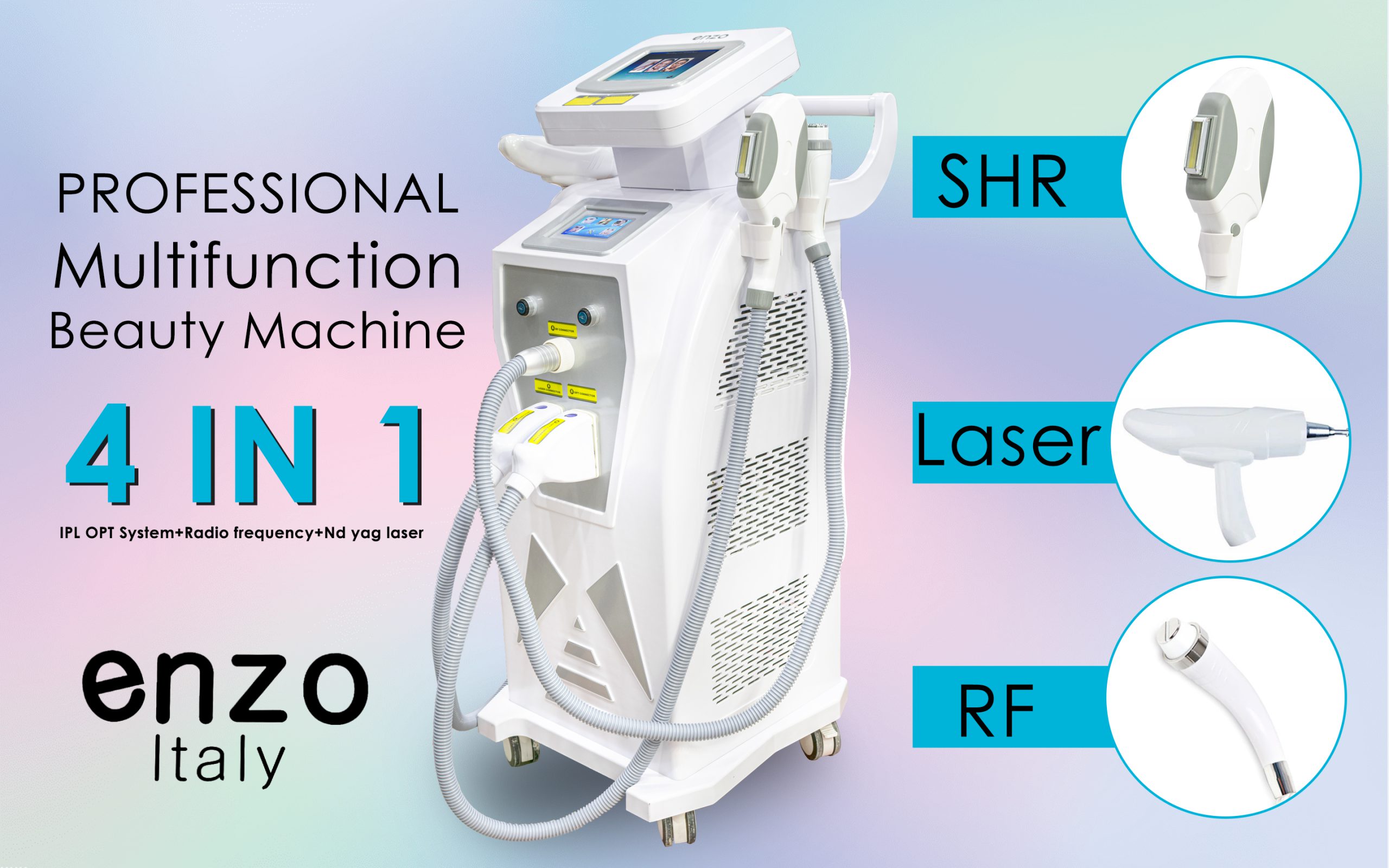 لیزر3 طول موج برند انزو ایتالی4 کاره